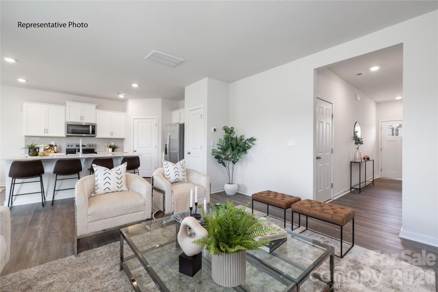 Furnished interior view inside a new home in Fergus Crossing, York (Image 6).