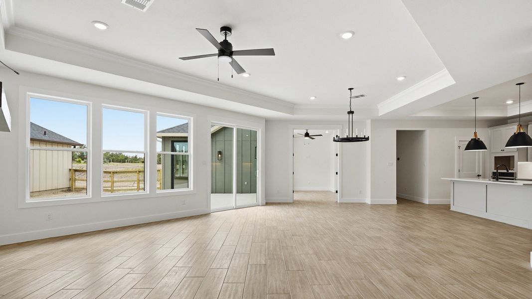 Spacious, unfurnished interior of a new home in Lakeside at Millican Reserve, College Station (Image 14).