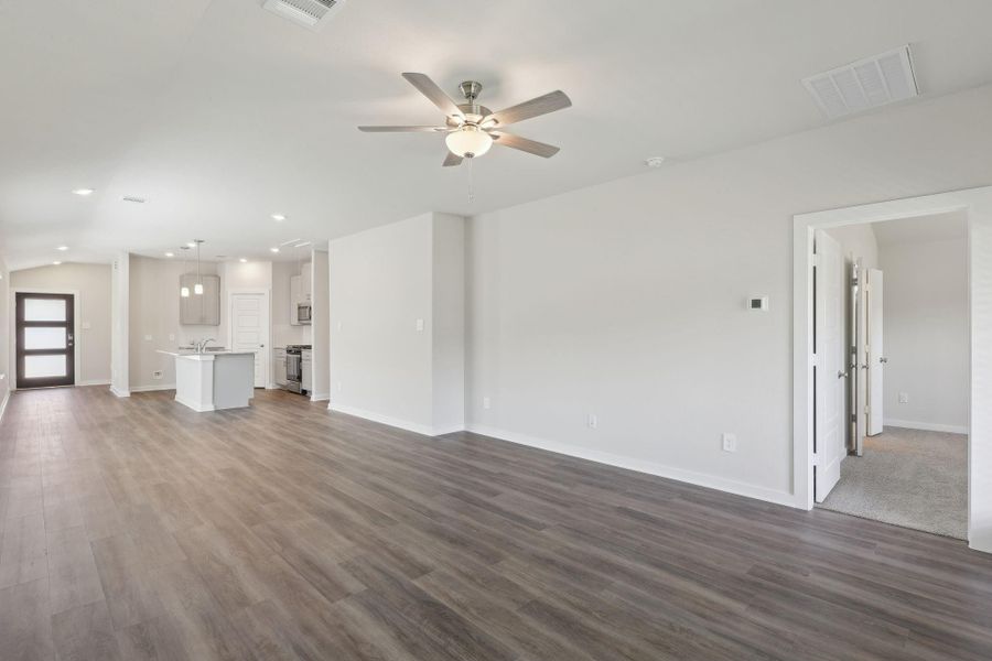 Photo is not of the actual home, but is an inspirational photo of builder’s model home and may depict options, furnishings, and/or decorator features that are not included