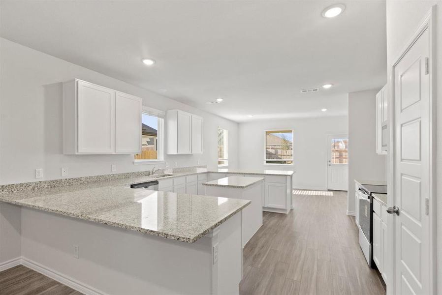 Furnished interior view inside a new home in Retreat at Fossil Creek, Fort Worth (Image 5).
