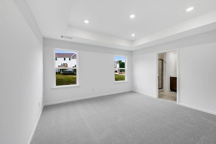Spacious, unfurnished interior of a new home in Auburn Glen Towns, Dacula (Image 12).