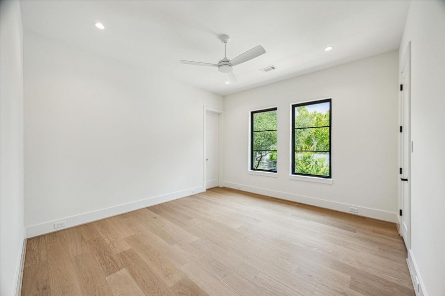 Bedroom #3 - has a walk-in closet and an en-suite bath.