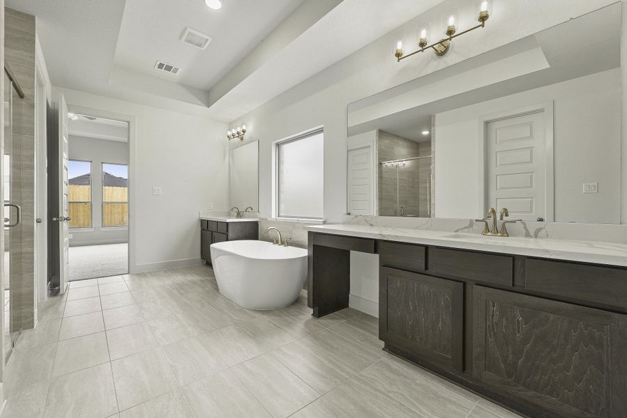 Furnished interior view inside a new home in Harvest Green, Richmond (Image 12). Furnished interior view inside a new home in Harvest Green, Richmond (Image 12).