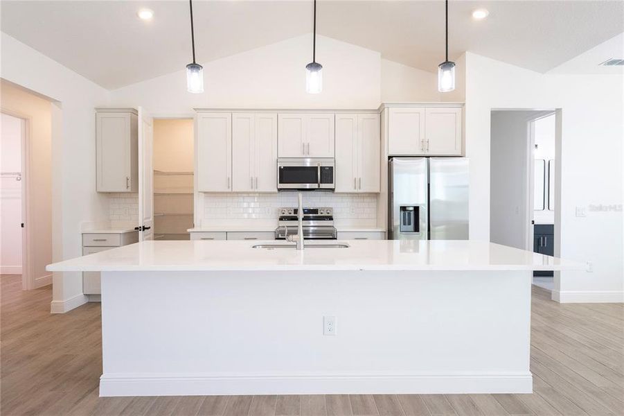 Furnished interior view inside a new home in , Webster (Image 7).
