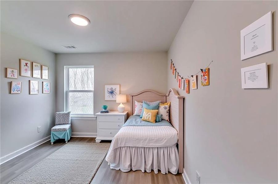 Furnished interior view inside a new home in Traditions of Braselton, Jefferson (Image 7).