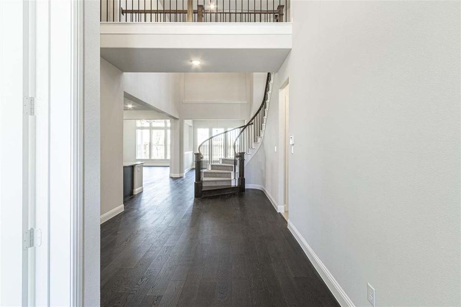 Representative unfurnished interior of a home built from the Brennan by Pacesetter Homes in Timberbrook, Justin (Image 14).