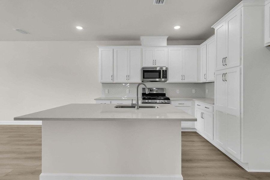 Furnished interior view inside a new home in Hammock Walk at Nexton, Summerville (Image 2).