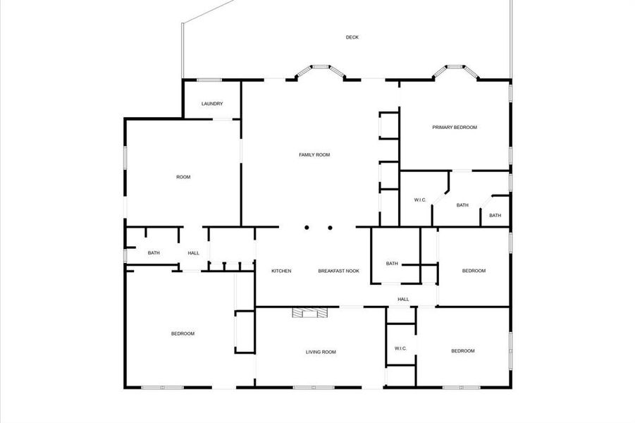 2D floor plan layout of this home in , Alvarado, TX (Image 3).