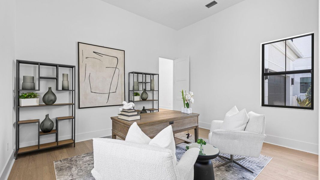 office staged