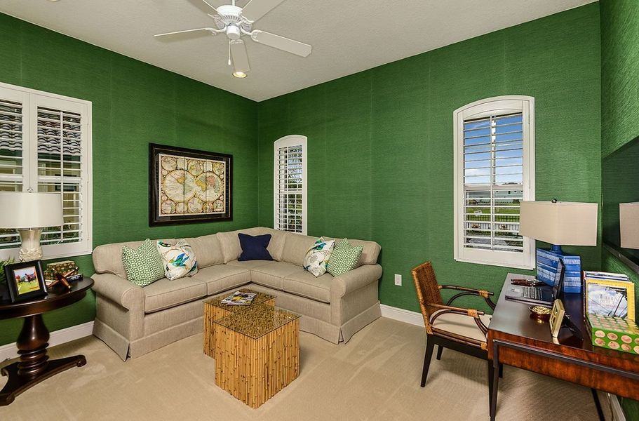 Representative furnished interior of a home built from the Sea Star by Neal Communities in Grand Palm, Venice (Image 9). Representative furnished interior of a home built from the Sea Star by Neal Communities in Grand Palm, Venice (Image 9).