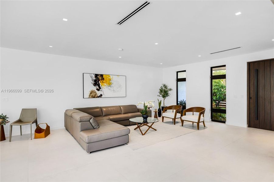 Furnished interior view inside a new home in , Miami (Image 47).