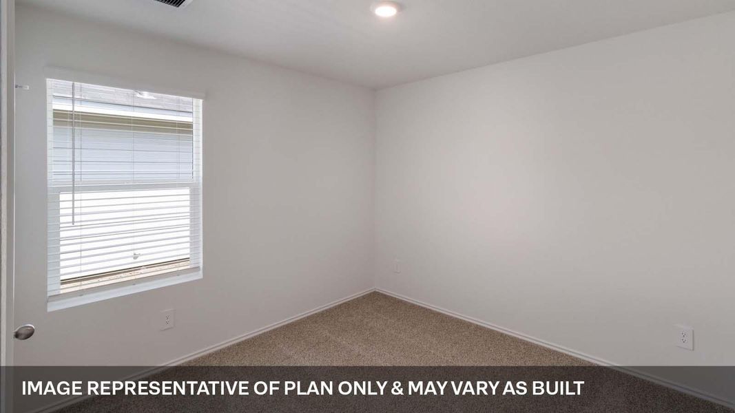 Spacious, unfurnished interior of a new home in Prairie Lakes, Buda (Image 5).
