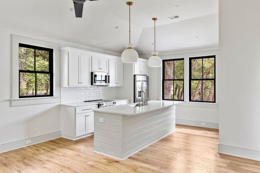Furnished interior view inside a new home in , Johns Island (Image 60).