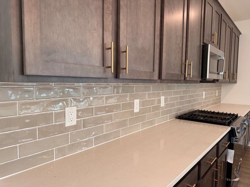 Kitchen featuring AW Collection® Oxford - Matte finishes, light wood, and refined style.