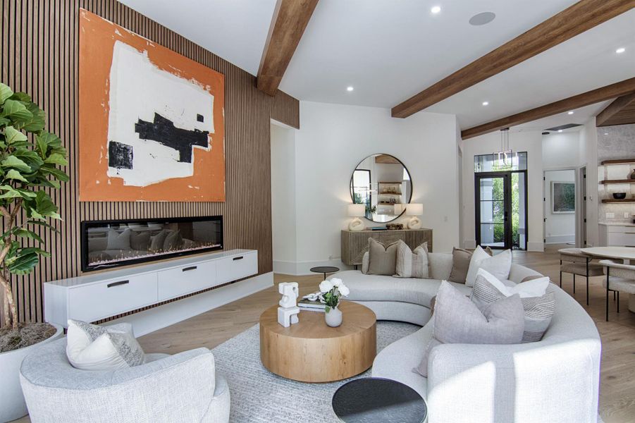 Furnished interior view inside a new home in , Wellington (Image 11).