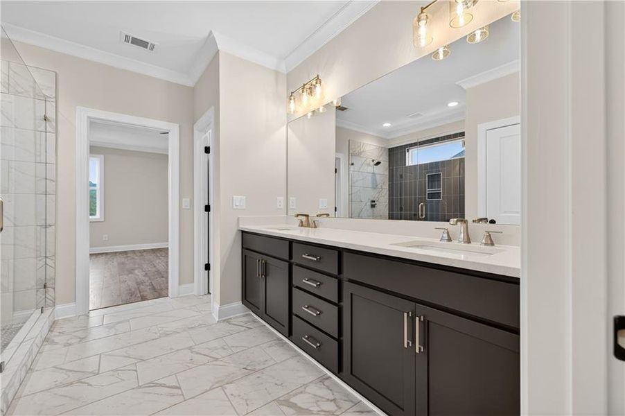 Furnished interior view inside a new home in , Jefferson (Image 10).