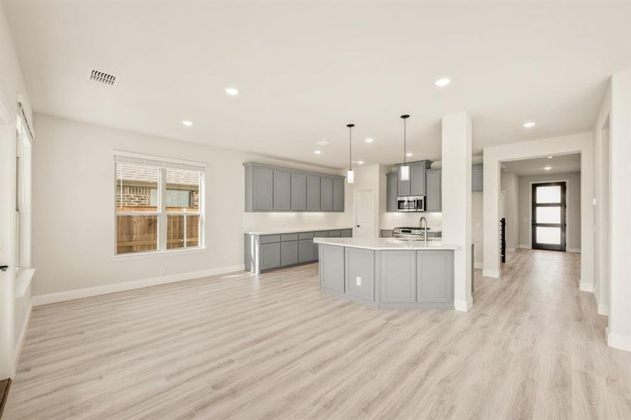 Furnished interior view inside a new home in Silo Mills, Joshua (Image 16).