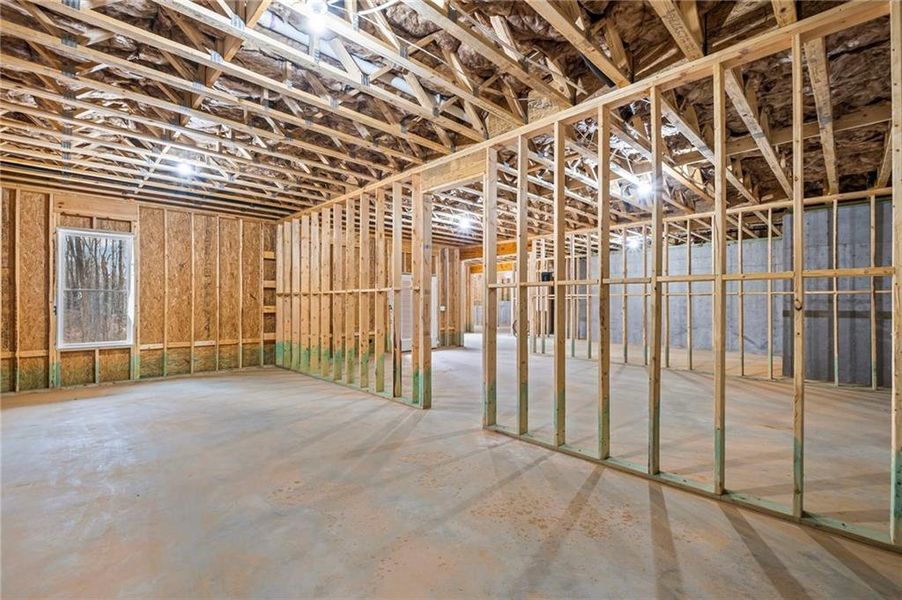 In-progress construction of a new home in , Canton, GA (Image 52).