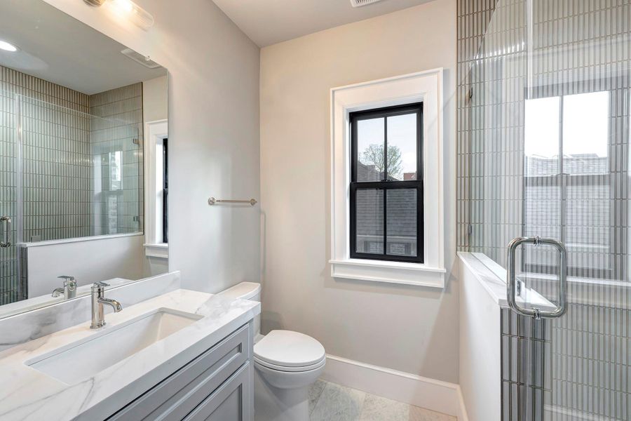 Furnished interior view inside a new home in , Houston (Image 15).