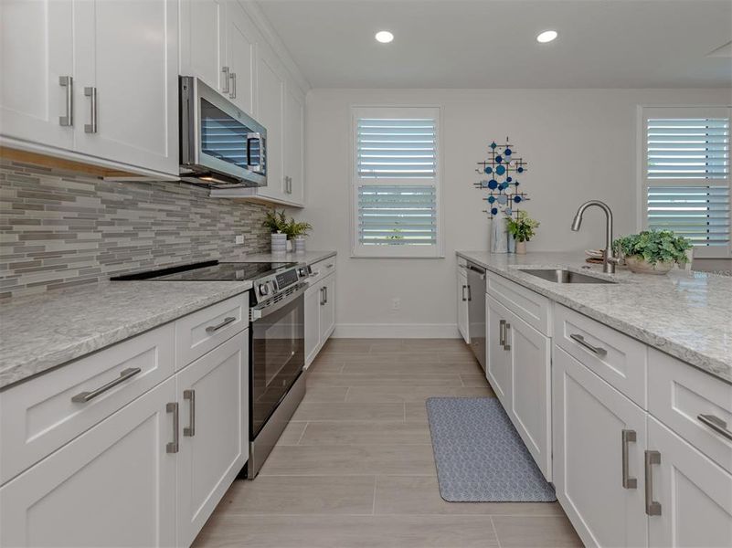 Furnished interior view inside a new home in , Venice (Image 8).