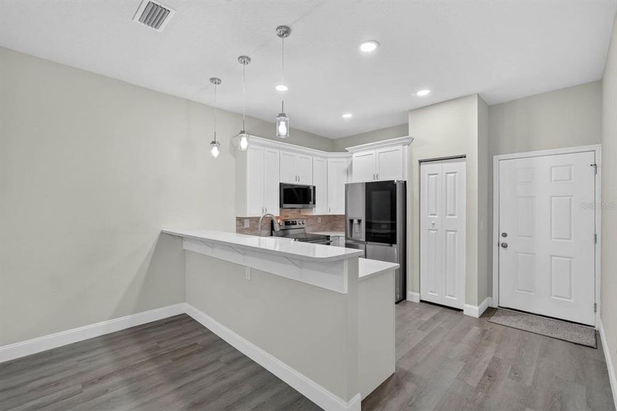 Furnished interior view inside a new home in , Daytona Beach (Image 6). Furnished interior view inside a new home in , Daytona Beach (Image 6).