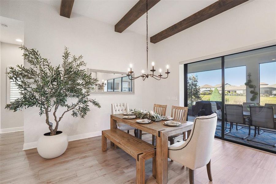 Furnished interior view inside a new home in , San Antonio (Image 15).