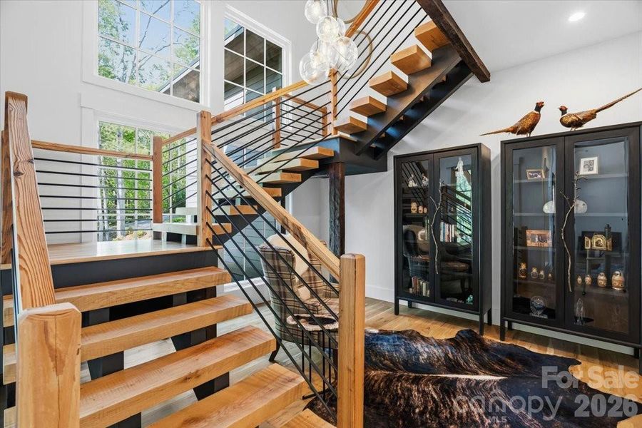 Furnished interior view inside a new home in , Brevard (Image 17).