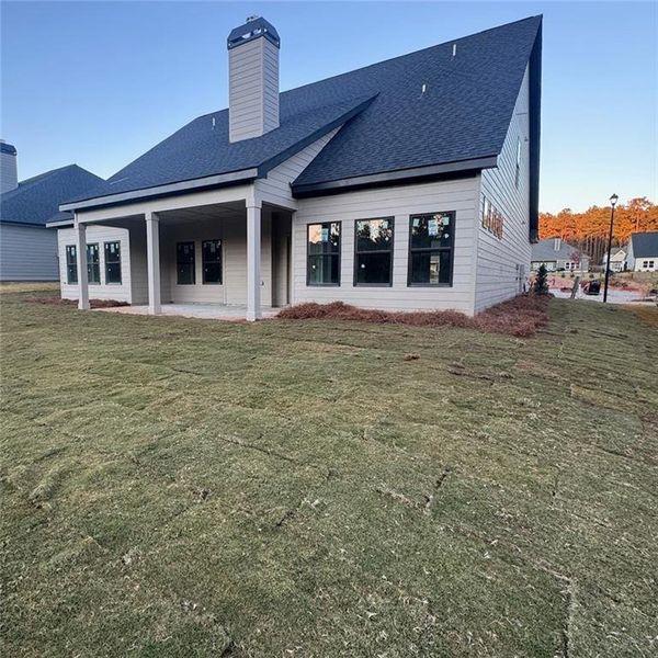Exterior details and patio area of a home in , Greensboro (Image 14).