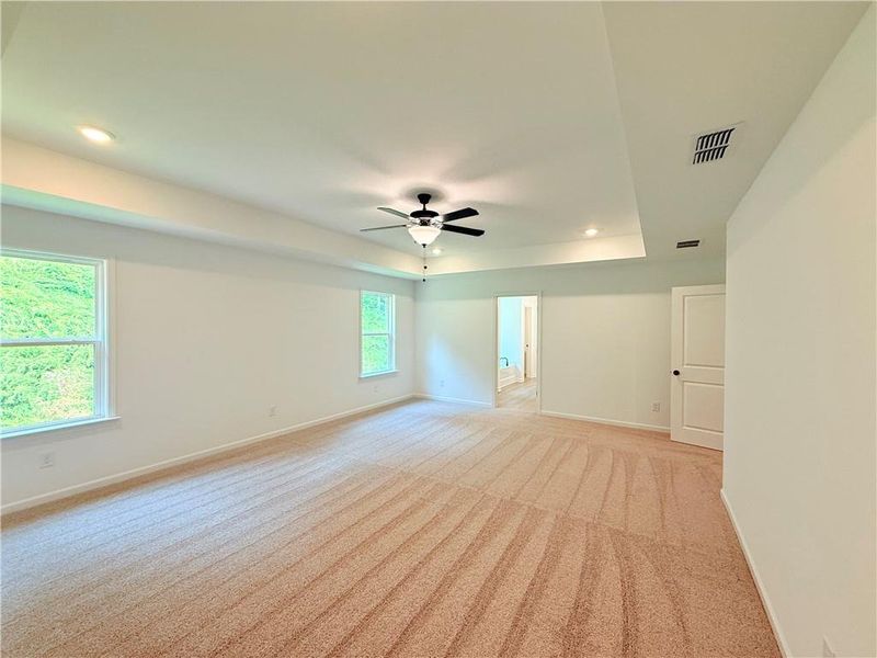 Spacious, unfurnished interior of a new home in Creekside, Dawsonville (Image 13). Spacious, unfurnished interior of a new home in Creekside, Dawsonville (Image 13).