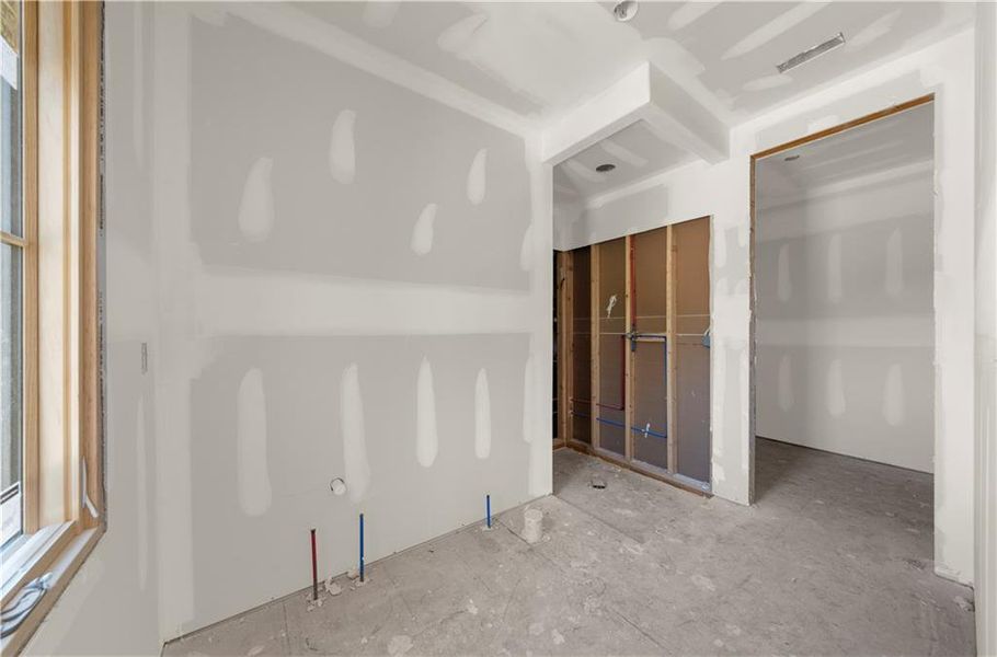 In-progress construction of a new home in , Canton, GA (Image 40).