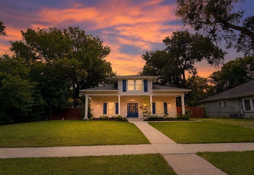 Front exterior of a new home in , Terrell, TX, highlighting curb appeal (Image 2). Front exterior of a new home in , Terrell, TX, highlighting curb appeal (Image 2).