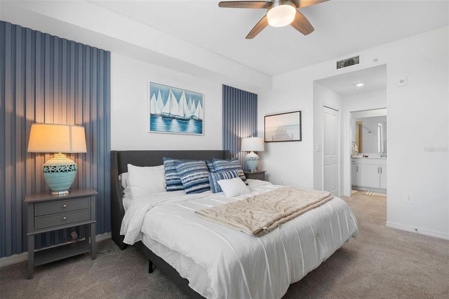 Furnished interior view inside a new home in , Venice (Image 22). Furnished interior view inside a new home in , Venice (Image 22).