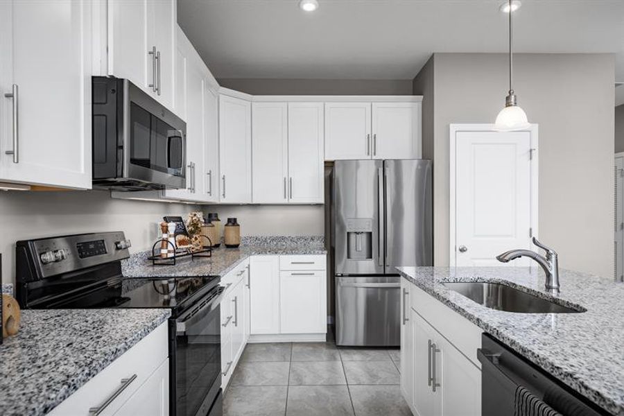 Furnished interior view inside a new home in Brooks Landing, Titusville (Image 3).