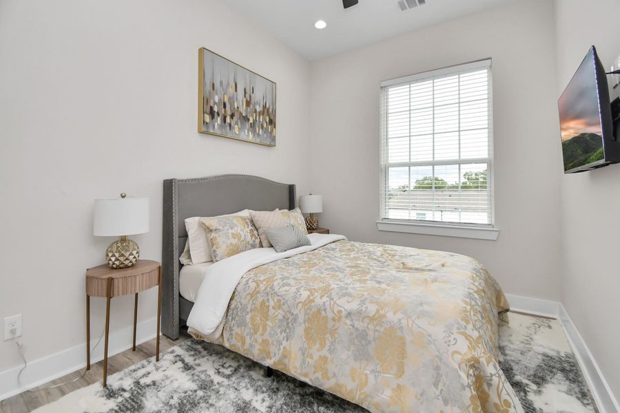 Furnished interior view inside a new home in , Houston (Image 25). Furnished interior view inside a new home in , Houston (Image 25).