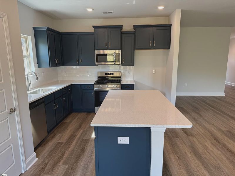 Furnished interior view inside a new home in Bracken Woods, Piedmont (Image 6). Furnished interior view inside a new home in Bracken Woods, Piedmont (Image 6).