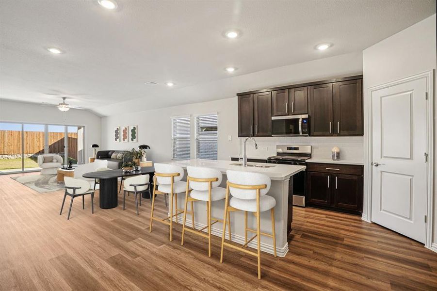 Photo is not of the actual home, but is an inspirational photo of builder’s model home and may depict options, furnishings, and/or decorator features that are not included. Photo is not of the actual home, but is an inspirational photo of builder’s model home and may depict options, furnishings, and/or decorator features that are not included.