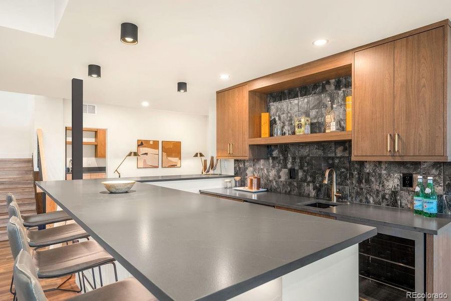 Furnished interior view inside a new home in , Parker (Image 19).