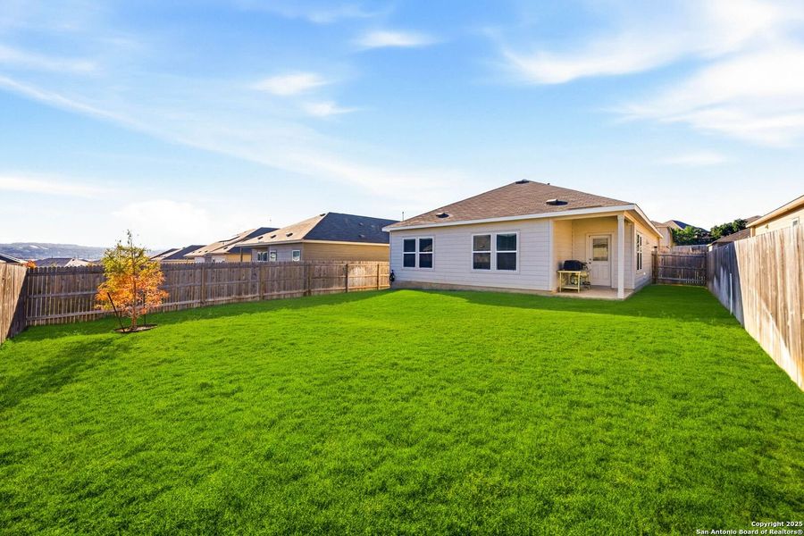Exterior details and patio area of a home in , Bulverde (Image 2). Exterior details and patio area of a home in , Bulverde (Image 2).