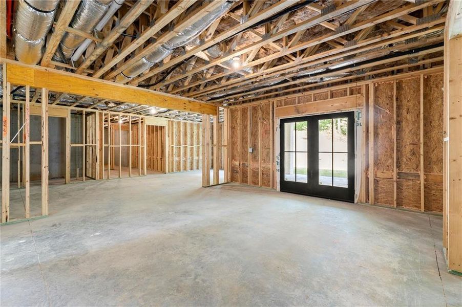 In-progress construction of a new home in , Canton, GA (Image 81).