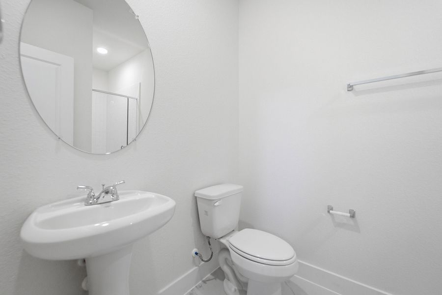 Furnished interior view inside a new home in Cielo, Conroe (Image 6).
