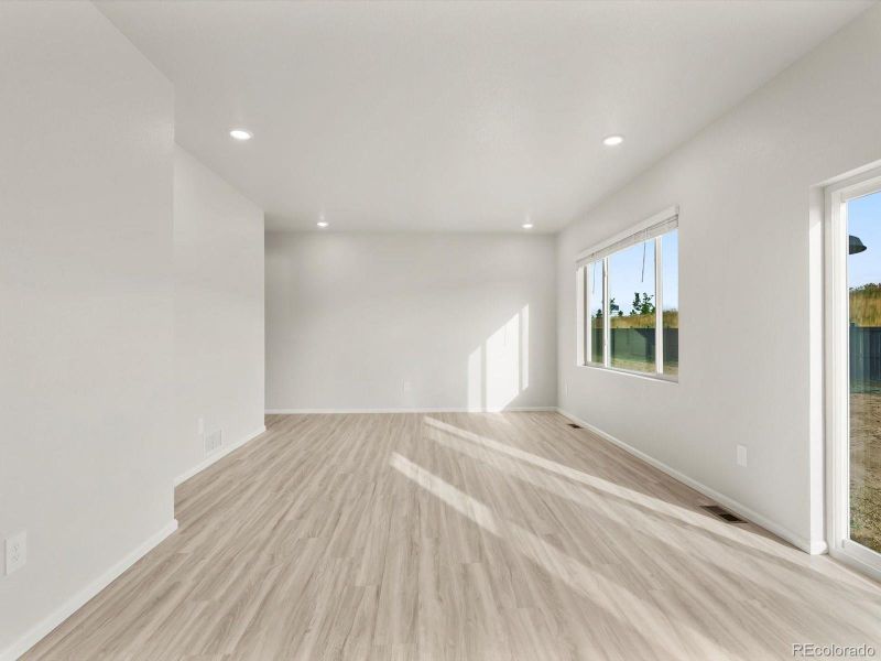 Spacious, unfurnished interior of a new home in Westgate, Greeley (Image 23). Spacious, unfurnished interior of a new home in Westgate, Greeley (Image 23).