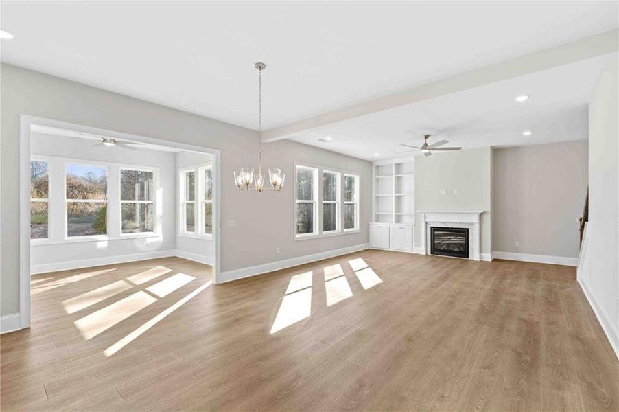 Spacious, unfurnished interior of a new home in Ashbury Commons, Powder Springs (Image 23).