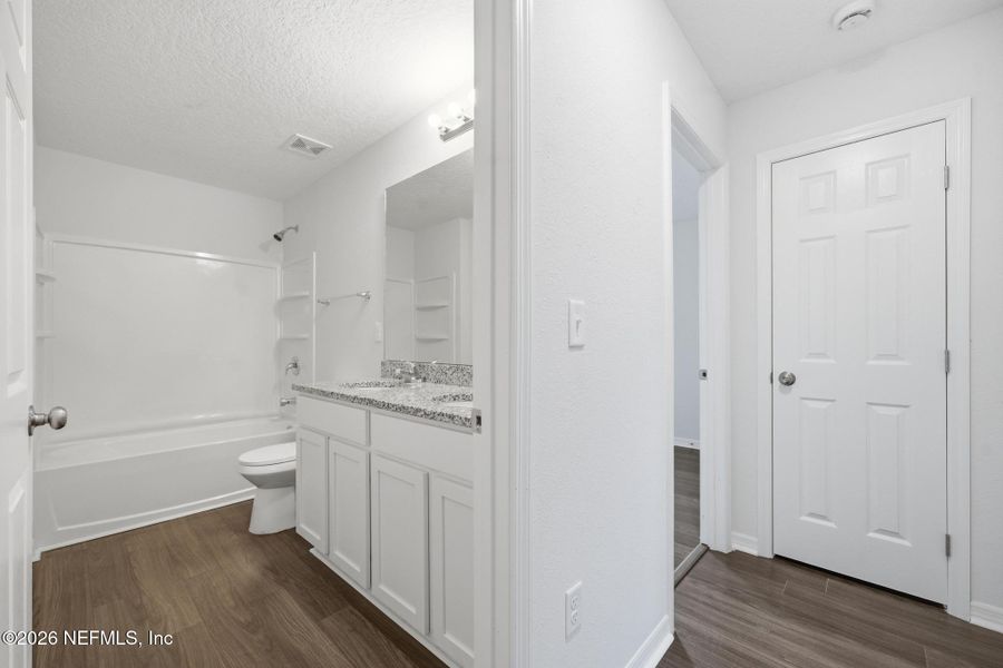 Furnished interior view inside a new home in , Jacksonville (Image 10).