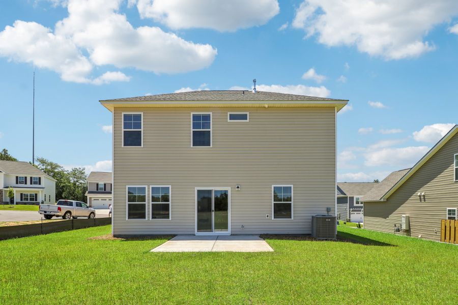 Representative exterior photo of a completed home built from the Harper II by Great Southern Homes in Old Charleston Acres, Pelion, SC (Image 35).
