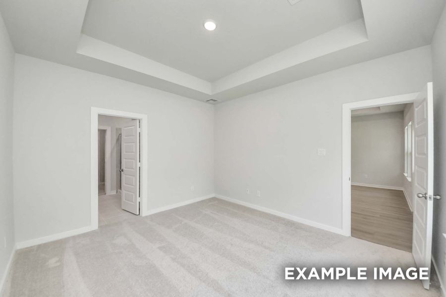Representative unfurnished interior of a home built from the The Blanco F by Davidson Homes LLC in Spring Branch Crossing, Conroe (Image 24).