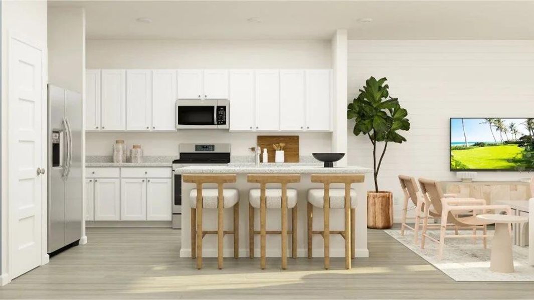Furnished interior view inside a new home in , Summerville (Image 8).