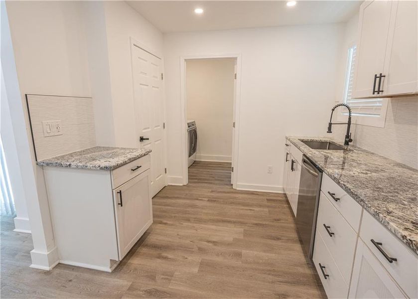 Furnished interior view inside a new home in , Atlanta (Image 37).