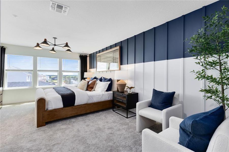 Furnished interior view inside a new home in EverBe, Orlando (Image 19). Furnished interior view inside a new home in EverBe, Orlando (Image 19).