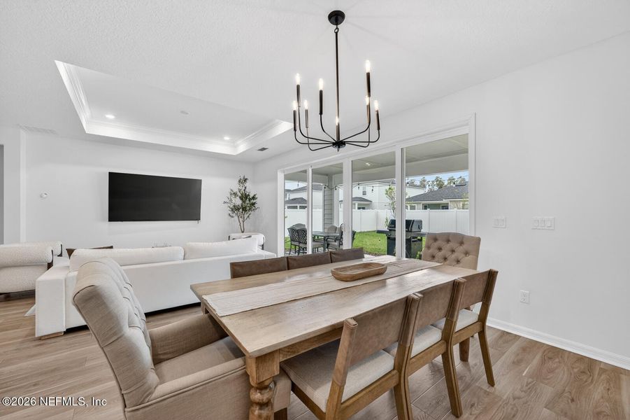 Furnished interior view inside a new home in , St. Augustine (Image 13).