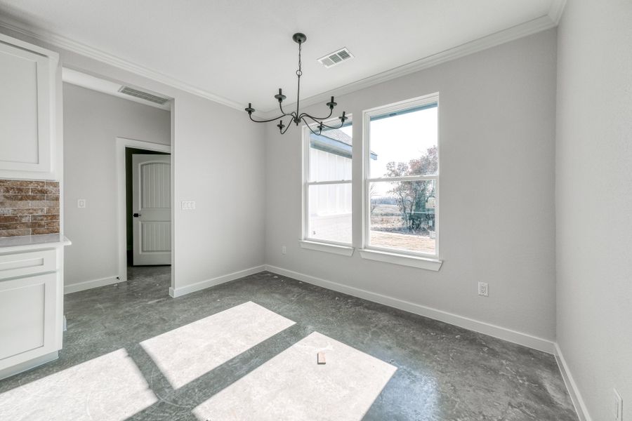 Representative unfurnished interior of a home built from the Loretta by Zeal Home Builders in Horizon Meadow Estates, Paradise (Image 100). Representative unfurnished interior of a home built from the Loretta by Zeal Home Builders in Horizon Meadow Estates, Paradise (Image 100).
